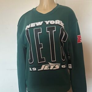 NFL Green Crewneck Sweater New York Jets
